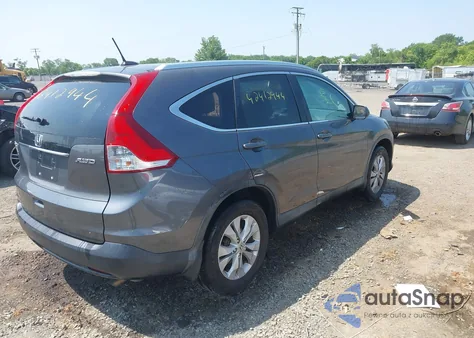 2014 Honda Cr-V Ex-L из США, поврежденный, VIN 2HKRM4H71EH722673
